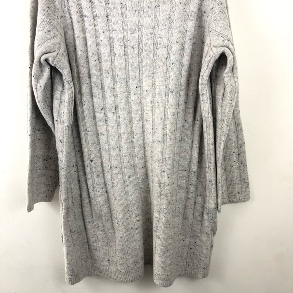 Madewell Gray Donegal Mockneck Sweater Dress XL - Picture 6 of 9